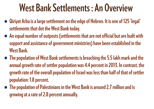 Hebron II : Settlers and their safety net